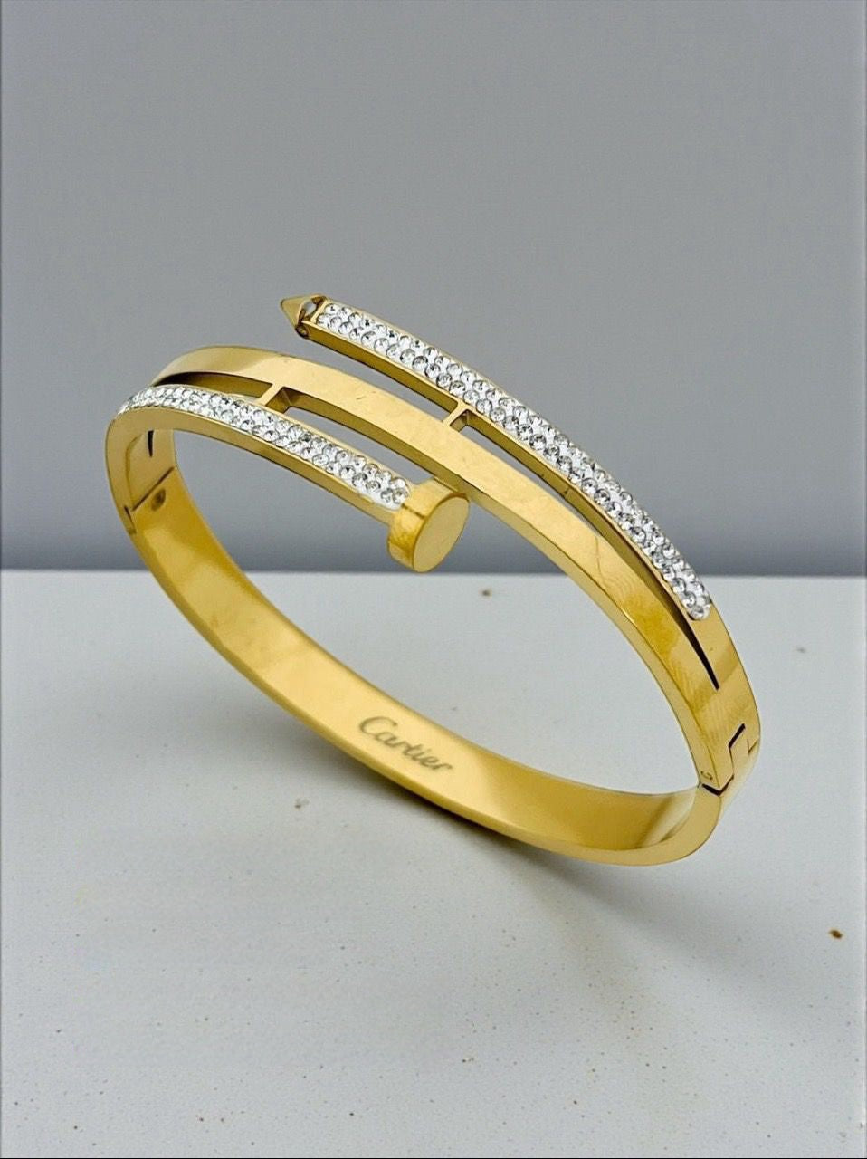 The Luxe Crystal Nail Cuff