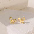 Bella Ribbon Stud Earrings