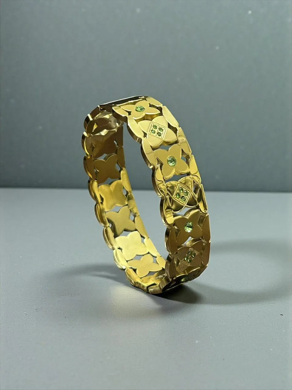Isabella Floral Gem Handcuff