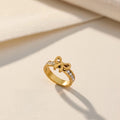 Classic Numerals Stackable Ring