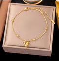 Aria Puffed Heart Beaded Bracelet