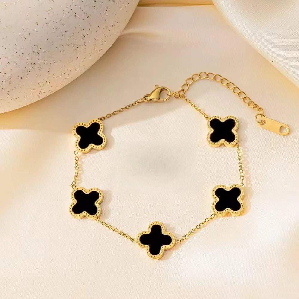 Aurelia 5-Station Clover Bracelet