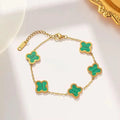 Aurelia 5-Station Clover Bracelet