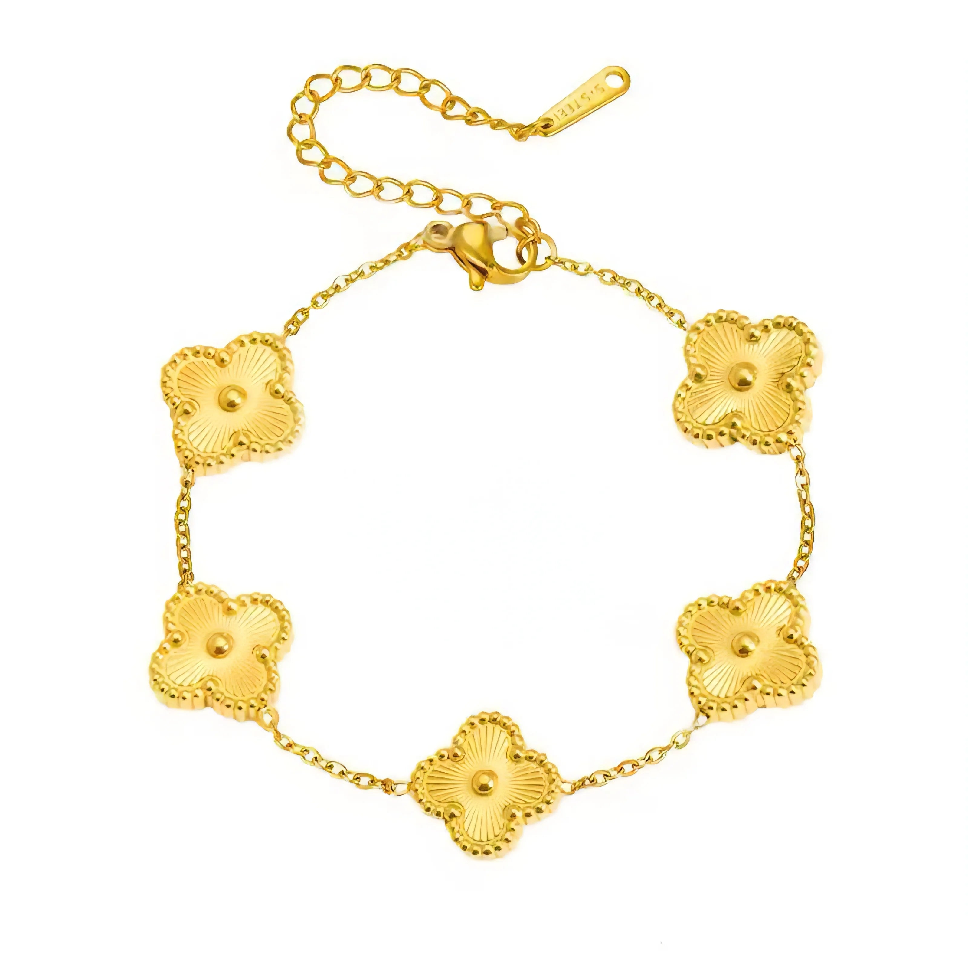 Aurelia 5-Station Clover Bracelet