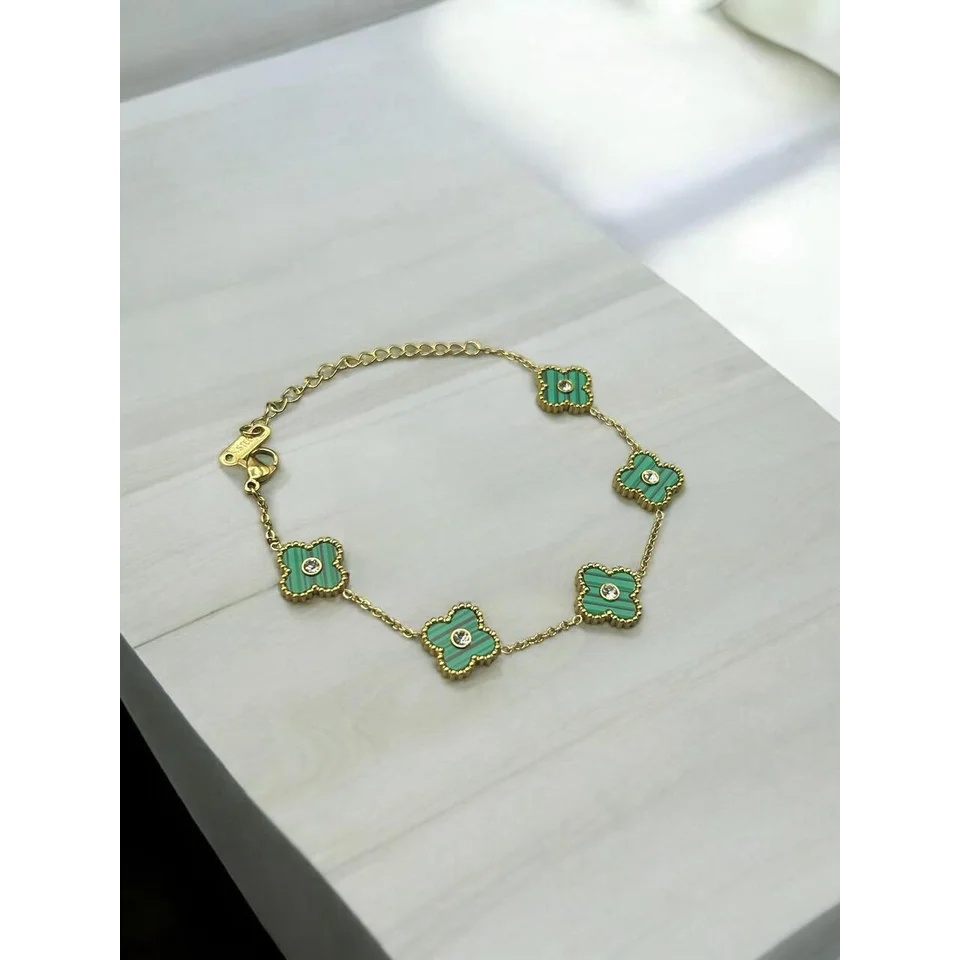 Aurelia 5-Station Clover Bracelet