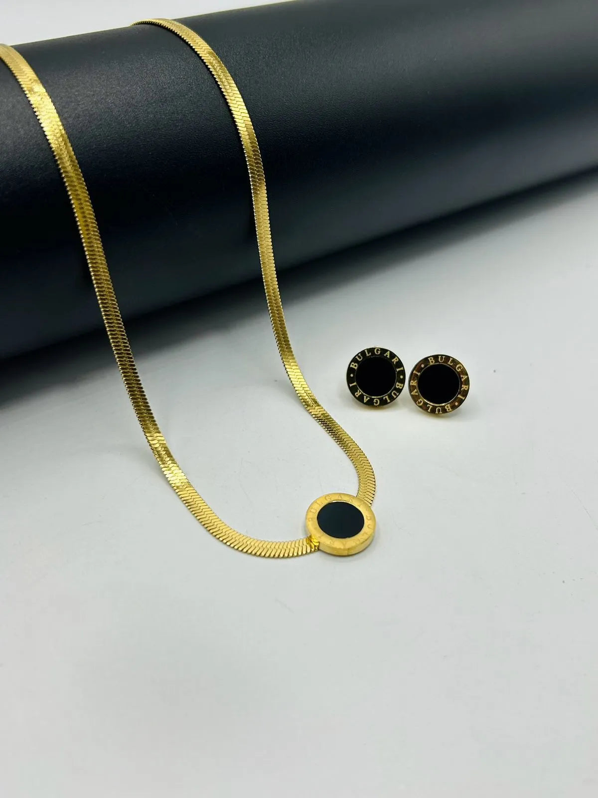 Milan Engraved Circle 2-Piece Set