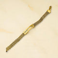 Stella Crystal Bar Mesh Bracelet