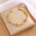 Liana Triple-Strand Beaded Bracelet