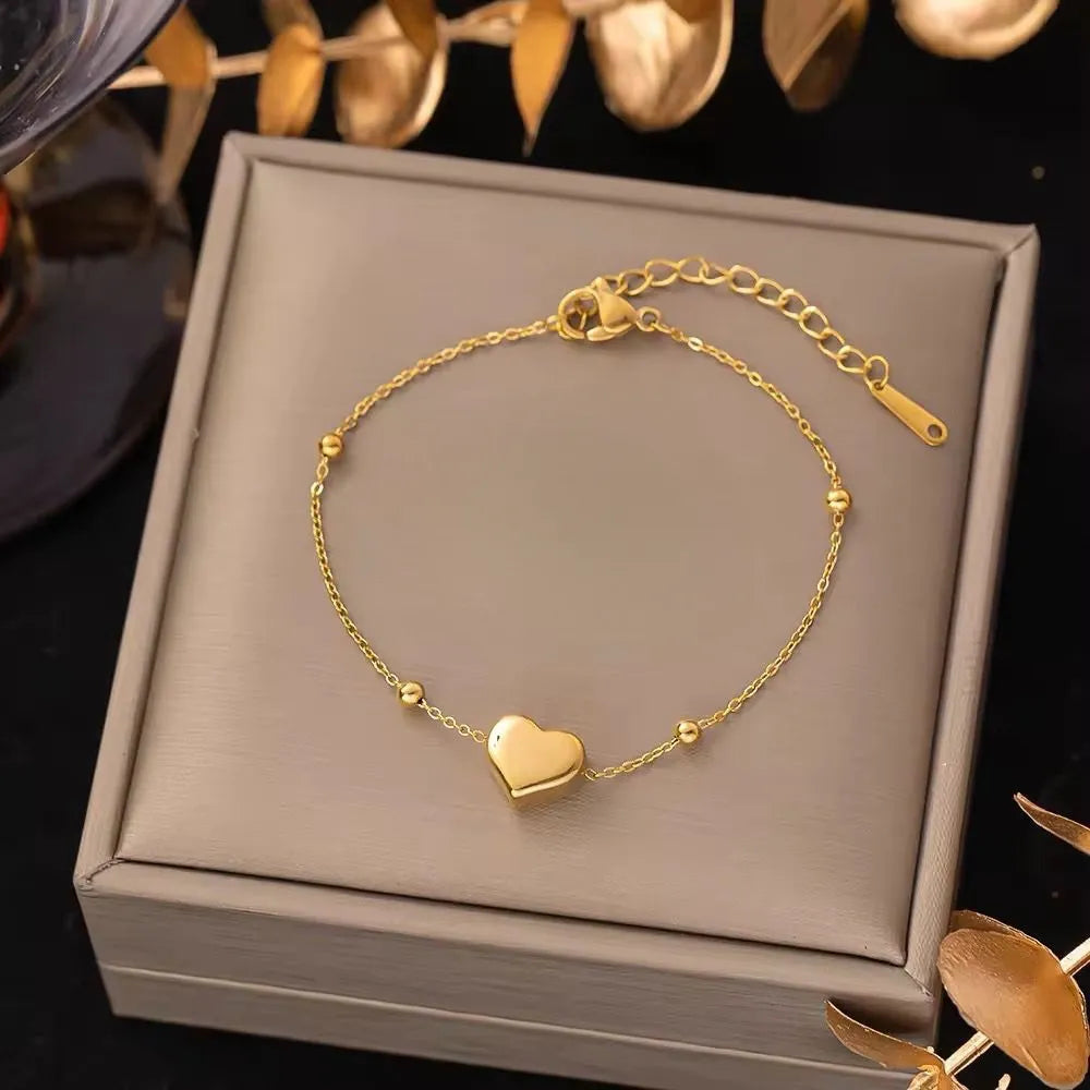 Clara Petite Heart Bracelet