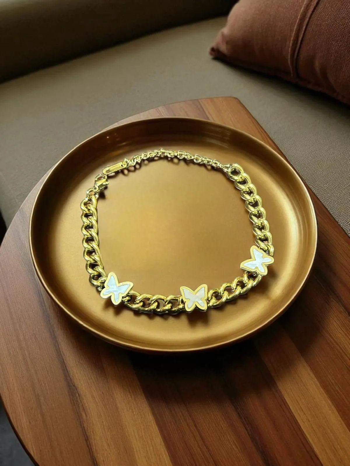 Mariposa Chunky Butterfly Link Bracelet